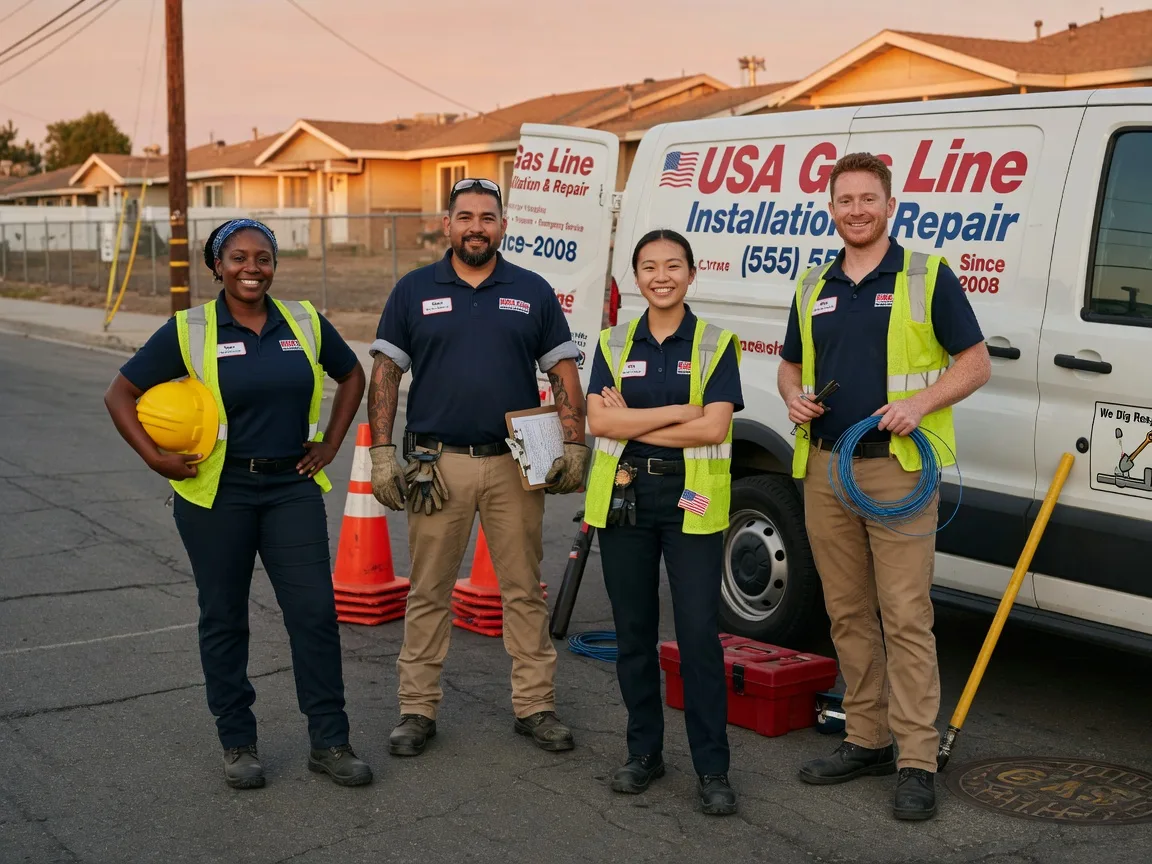 Gas Line Installation company in Davidsville, PA